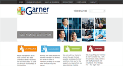 Desktop Screenshot of garnersolutions.com.au