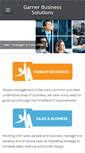 Mobile Screenshot of garnersolutions.com.au
